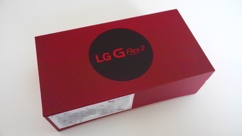 LG G Flex 2の開封の儀＆外観レビュー