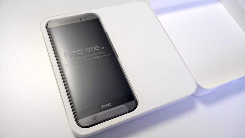 HTC One M9の開封の儀