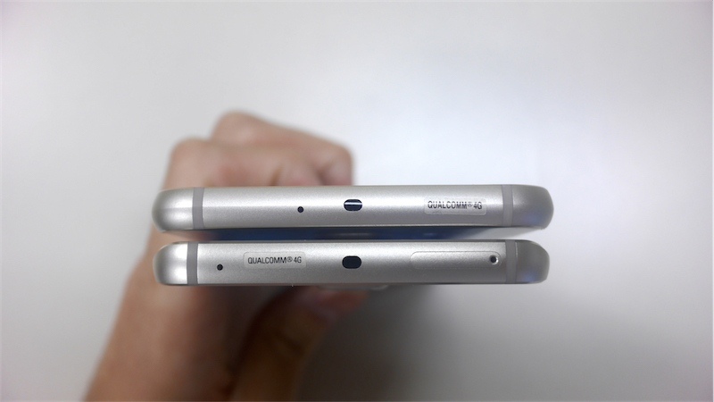 Galaxy S5/S6/S6 edgeを比較