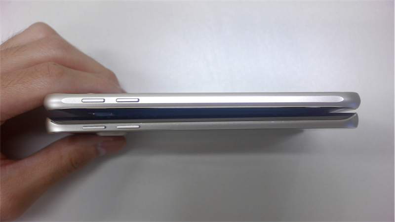 Galaxy S5/S6/S6 edgeを比較