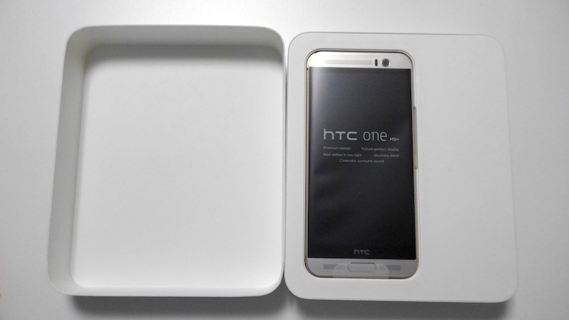 HTC One M9+ 開封の儀＆外観レビュー