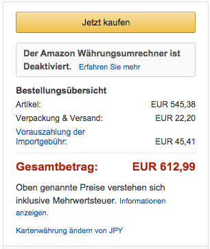 Amazon.deでXperia Z4 Tablet SGP771が入荷待ちに