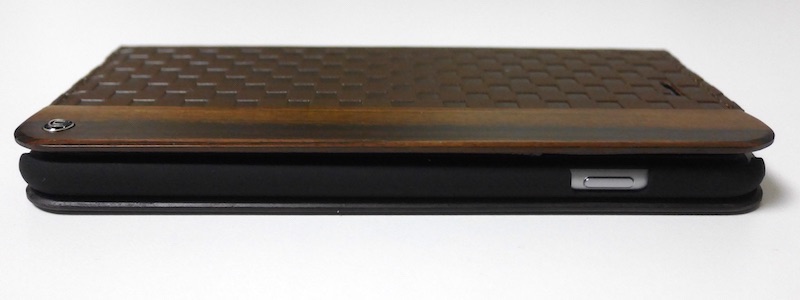 Uunique Wooden Case with Checker Emboss iPhone 6 Plus Brown UUOOIPAWC006