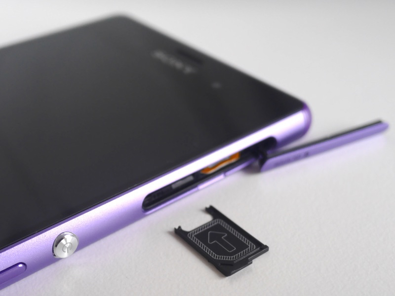 Sony Xperia Z3 D6653 Diamond Purple Edition 外観レビュー＆ファーストインプレッション