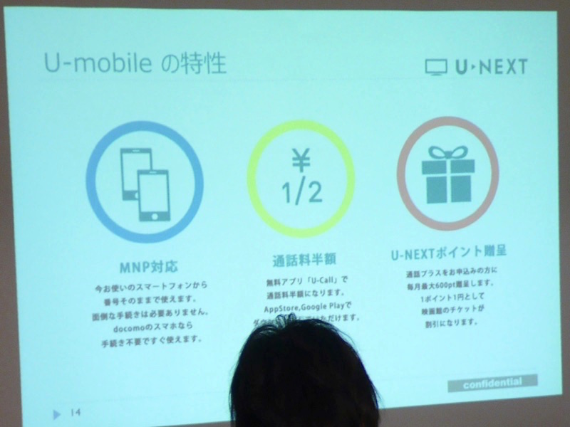 U-mobile タッチ&トライ イベント