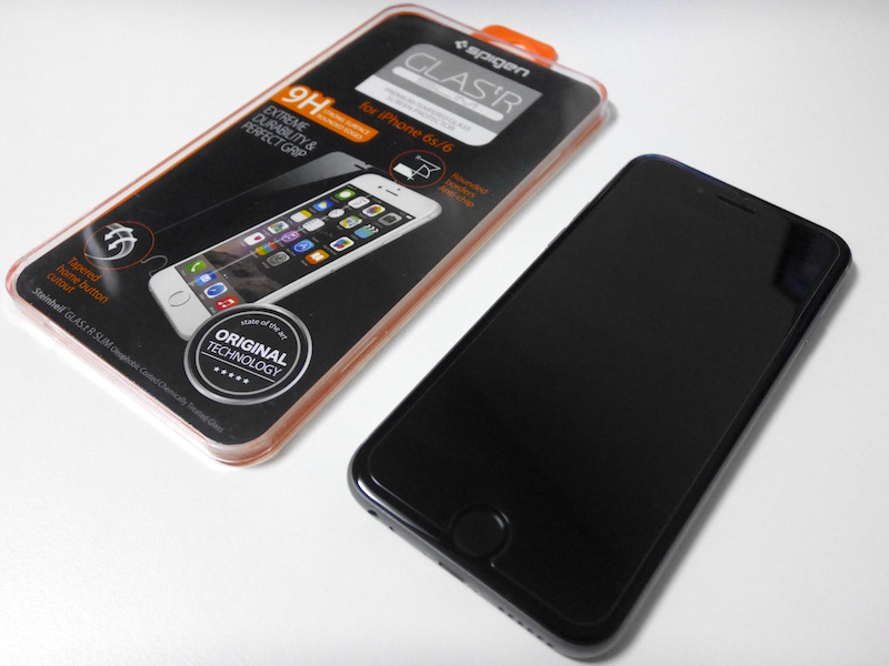 Iphone 6s用ガラスフィルム Spigen Glas T R Slim レビュー 安心の厚みと縁の緩やかなラウンド加工が好印象 そうすけブログ Com