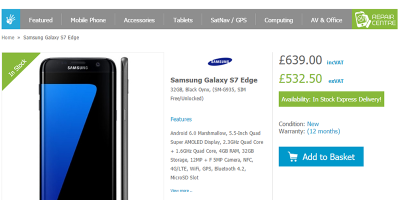Handtec Samsung Galaxy S7 edge