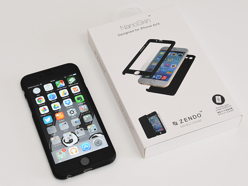 Iphone 6s 6用ケース Zendo Nanoskin レビュー ユニークな構造で全方位カバーかつ薄型を実現したおしゃれデザインケース そうすけブログ Com