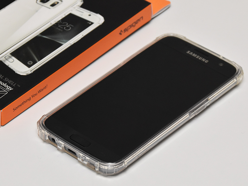 Galaxy S7専用ケース「Spigen クリスタル・シェル」レビュー。見た目の軽さにより強い保護機能を組み込んだシンプルハイブリッド |  そうすけブログ.com