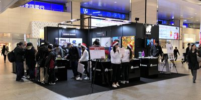 Huawei Touch and Try 2016 阪急梅田ビッグマン前イベント