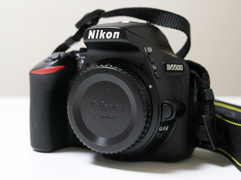 デジタル一眼「Nikon D5500」定期メンテナンスのためニコンプラザ仙台 