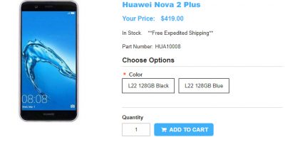 1ShopMobile.com Huawei nova 2 Plus 商品ページ