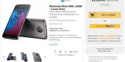 Handtec Motorola Moto G5S 商品ページ