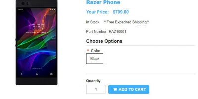 1ShopMobile.com Razer Phone 商品ページ