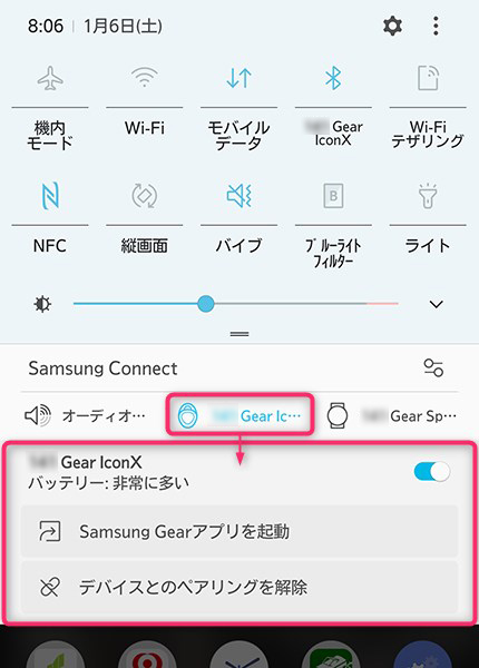Samsung Gear IconX(2018) SM-R140