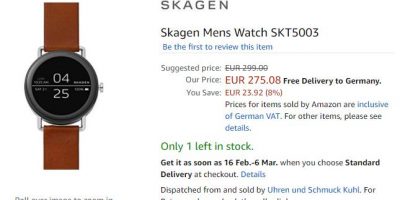 Amazon.de Skagen Falster 商品ページ