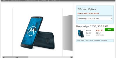 Clove Motorola Moto G6 商品ページ