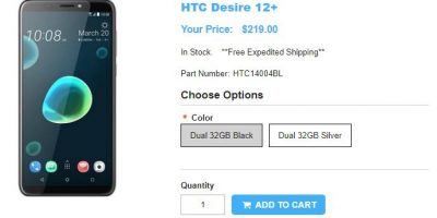 1ShopMobile.com HTC Desire 12+ 商品ページ