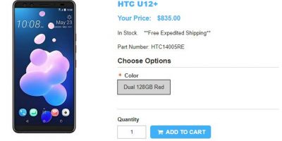 1ShopMobile.com HTC U12+ 商品ページ
