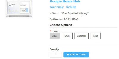 1ShopMobile.com Google Home Hub 商品ページ