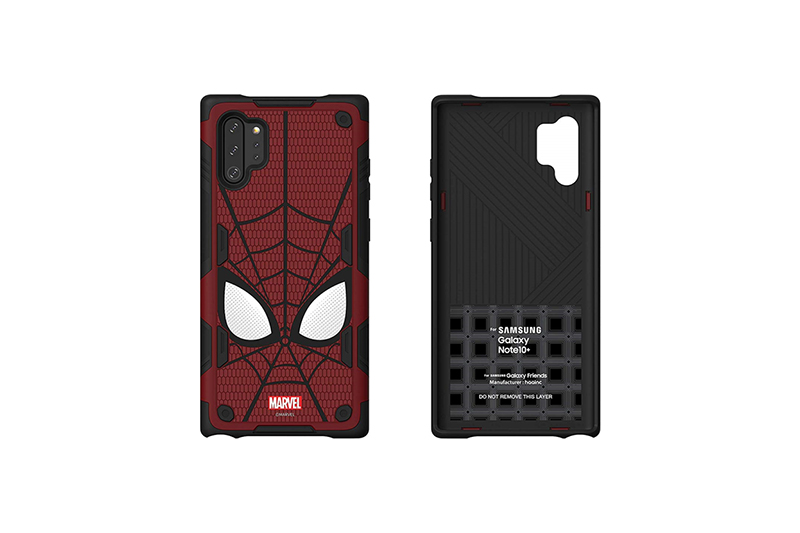 Galaxy Friends Spider-Man Rugged Protective Smart Cover for Note10+