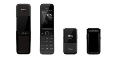 Nokia 2720 Flip Ocean Black