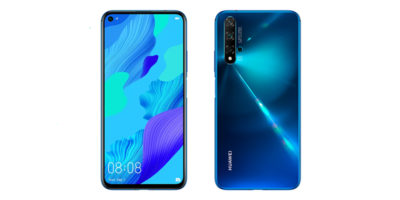 Huawei nova 5T クラッシュブルー