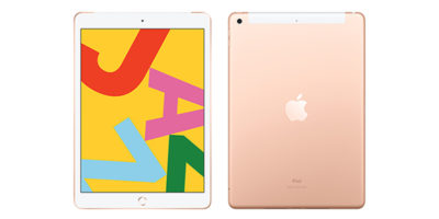 Apple iPad（第7世代） Wi-Fi+Cellularモデル ゴールド