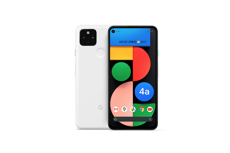 Google Pixel 4a (5G) クリアリーホワイト