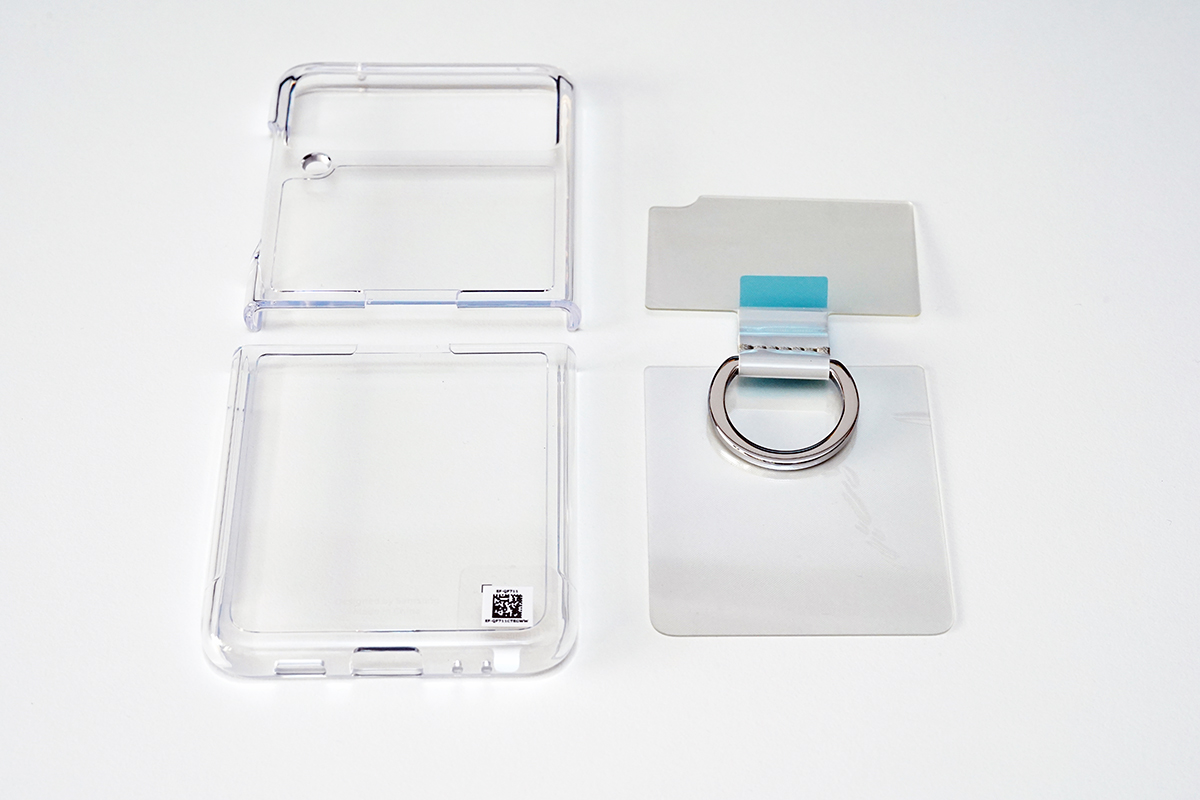 Samsung Galaxy Z Flip3 5G Clear Cover with Ring EF-QF711C