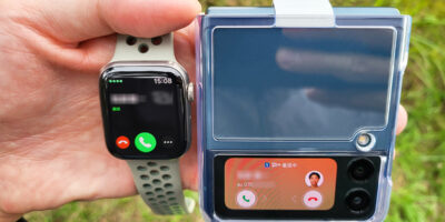 Apple Watch Series 6とGalaxy Z Flip3 5G