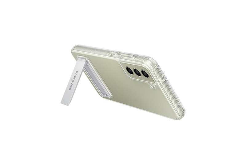 Clear Standing Cover (for Galaxy S21 FE 5G) EF-JG990C