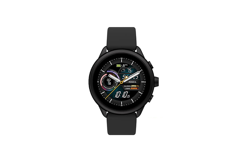 FOSSIL Gen 6 Smartwatch Wellness Edition ブラックシリコン FTW4069