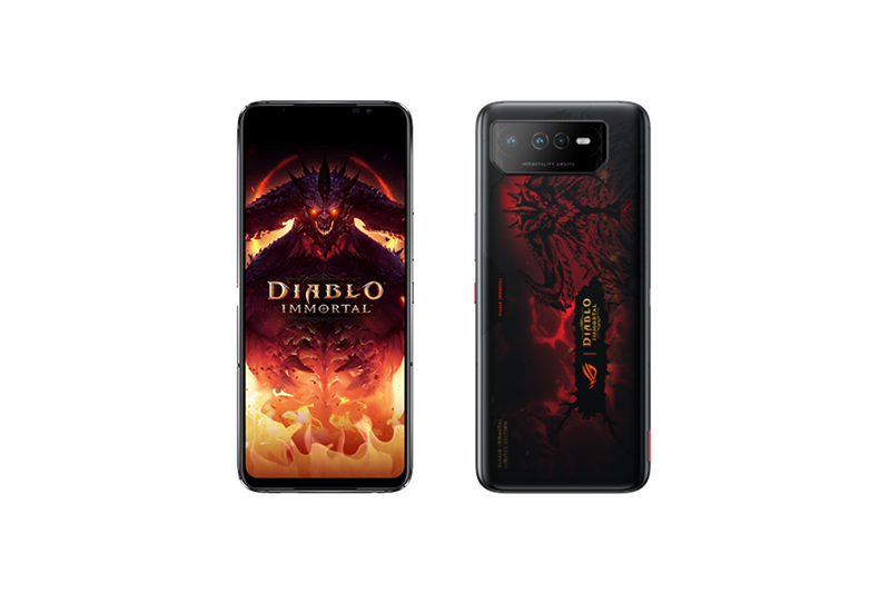 ASUS ROG Phone 6 Diablo Immortal Edition Hellfire Red