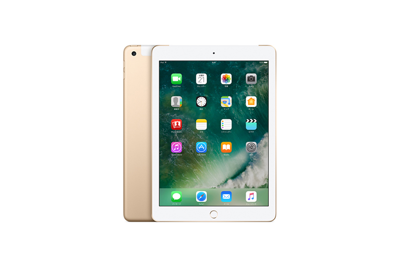 Apple iPad(第5世代) Wi-Fi+Cellularモデル ゴールド