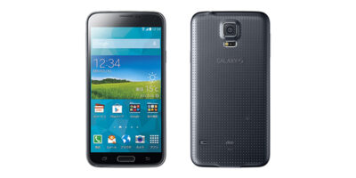 au GALAXY S5 SCL23 チャコールブラック