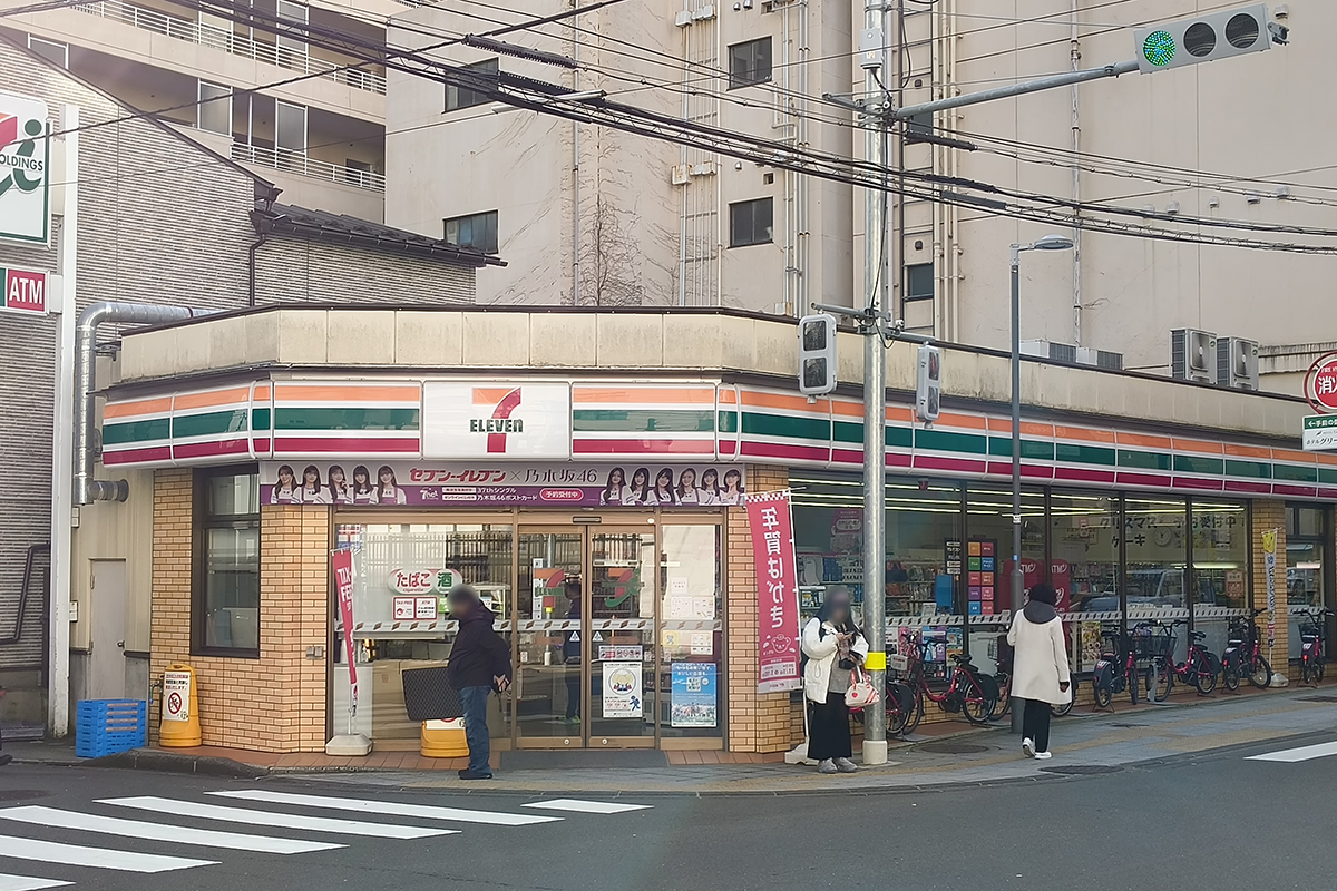 セブンイレブンの店舗外観