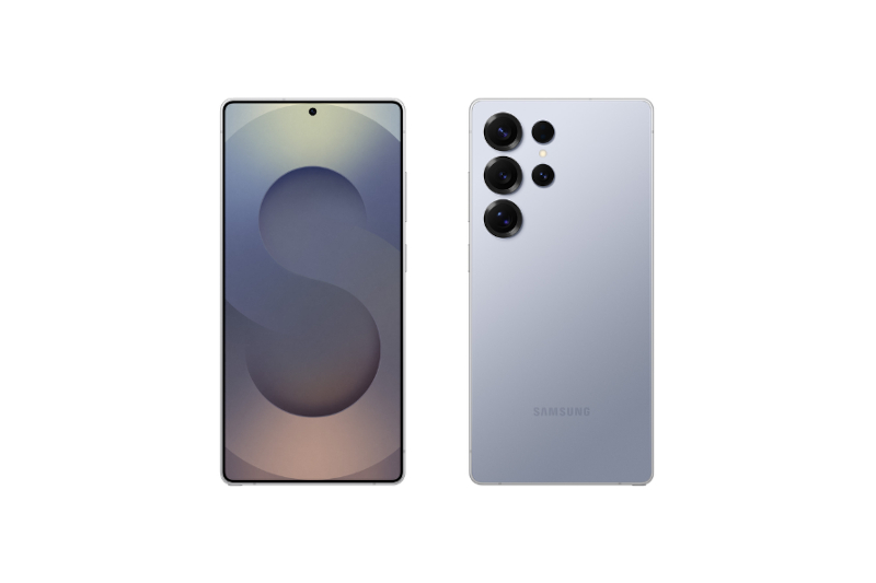 Samsung Galaxy S25 Ultra チタニウムシルバーブルー